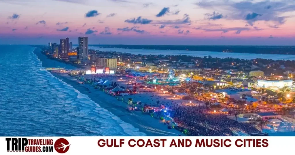 Gulf Coast and Music Cities