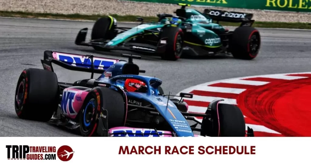 March Race Schedule