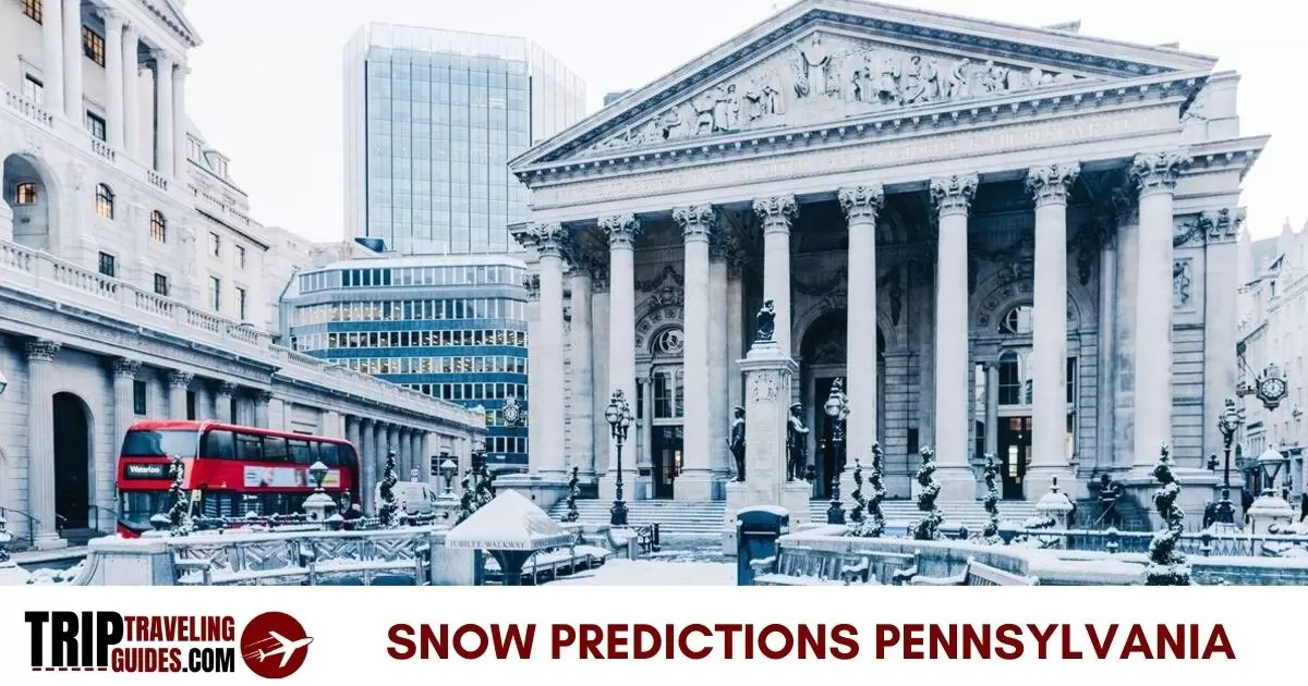 Snow Predictions Pennsylvania 2023-2024