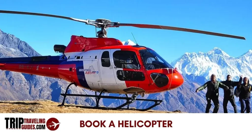 To book a helicopter through IRCTC for Kedarnath: