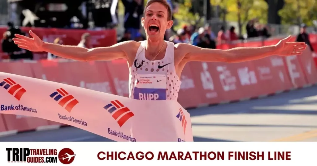 Chicago Marathon Finish Line