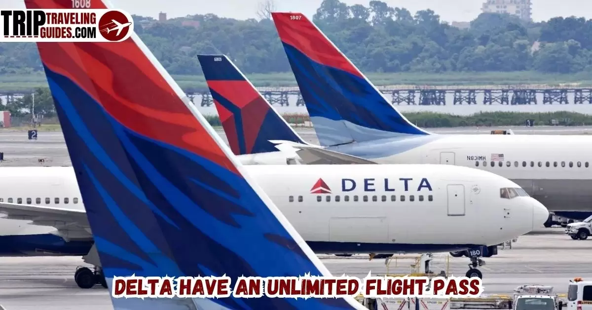 Delta Have An Unlimited Flight Pass