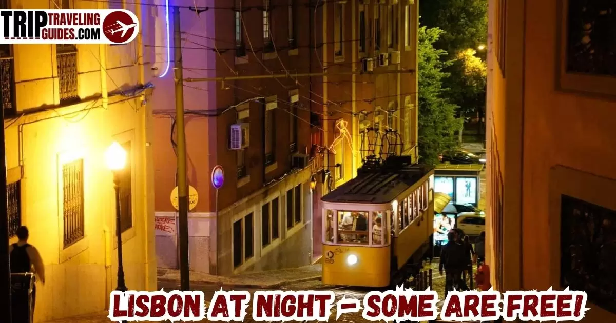 Lisbon At Night - Some Are Free!