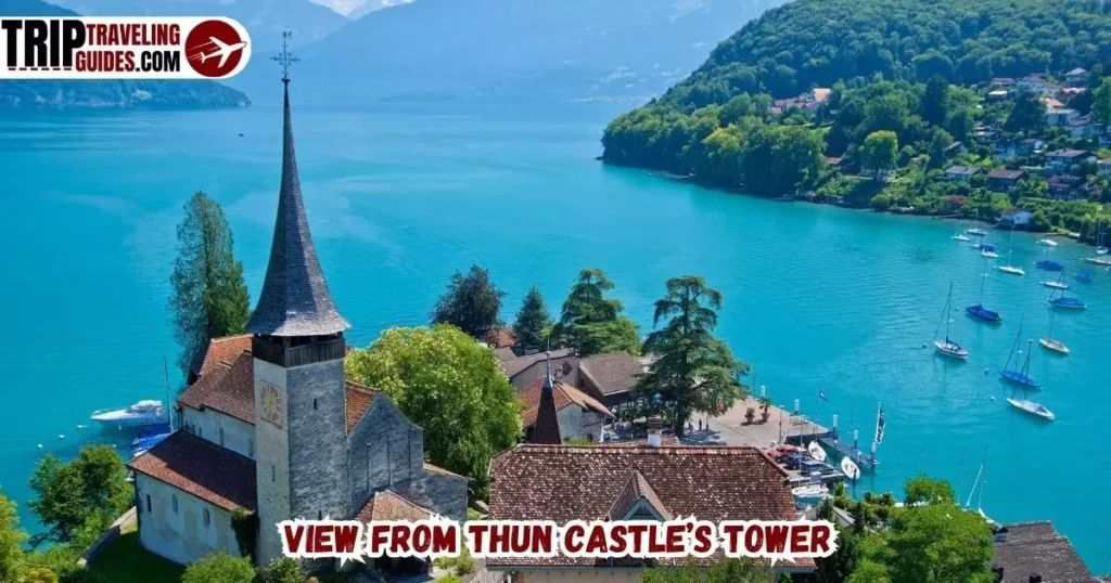 View from Thun Castle’s Tower